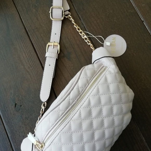  SOFT PINK GOLD CHAIN BELT BAG - Picture 3 of 6